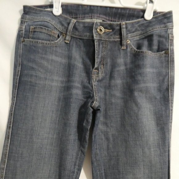 DAHLIA, size 28, low rise, stretch, wide leg, denim, BNWOT - Picture 6 of 16